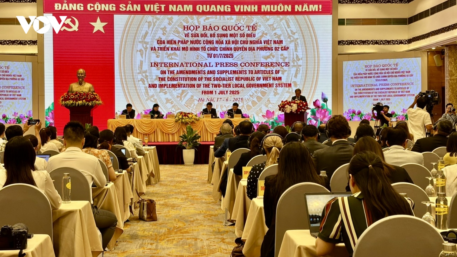 Công bố vận hành tổ chức bộ máy mới theo mô hình chính quyền địa phương 2 cấp
