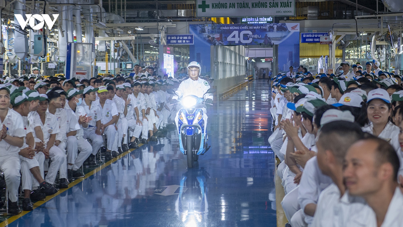 Honda Việt Nam xuất xưởng chiếc xe máy thứ 40 triệu