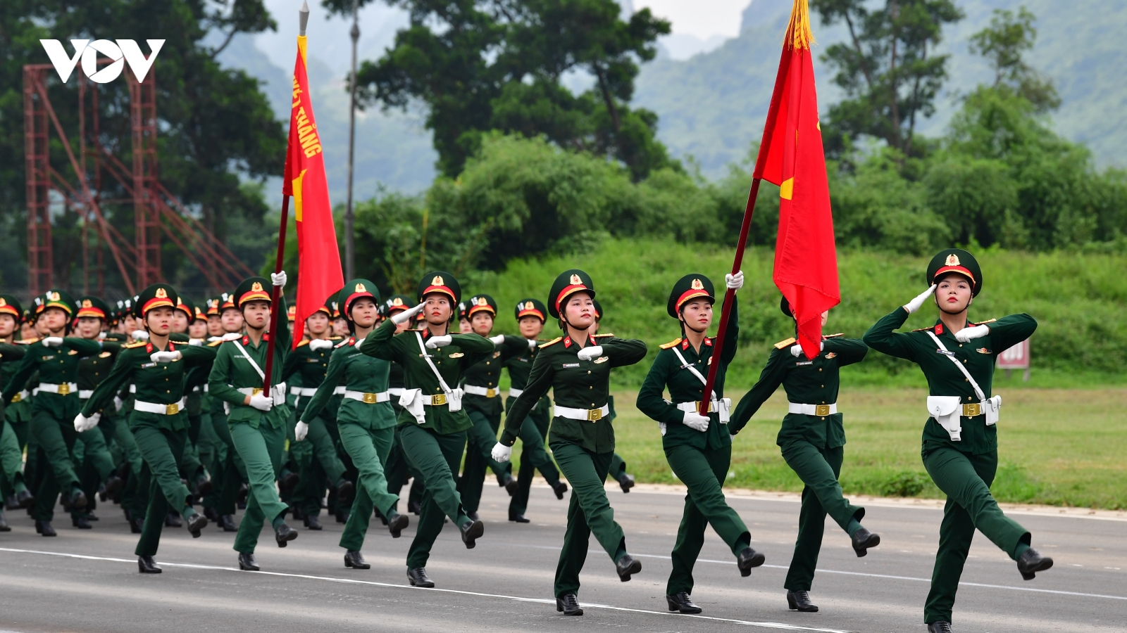 Các khối diễu binh kỷ niệm 80 năm Quốc khánh lần đầu hợp luyện