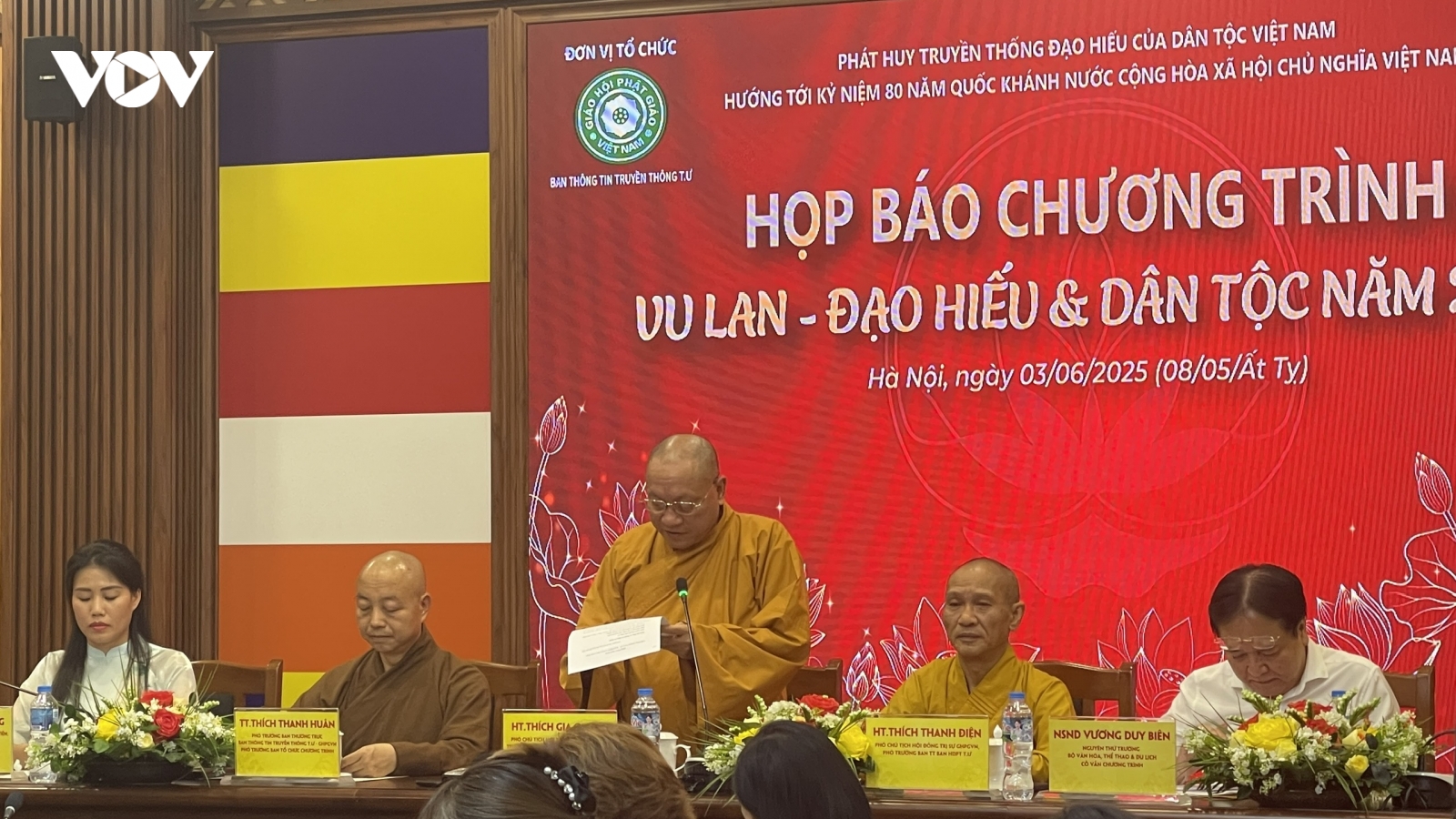 “Vu lan - Đạo hiếu & Dân tộc 2025”: Lan tỏa tinh thần hiếu hạnh, uống nước nhớ nguồn