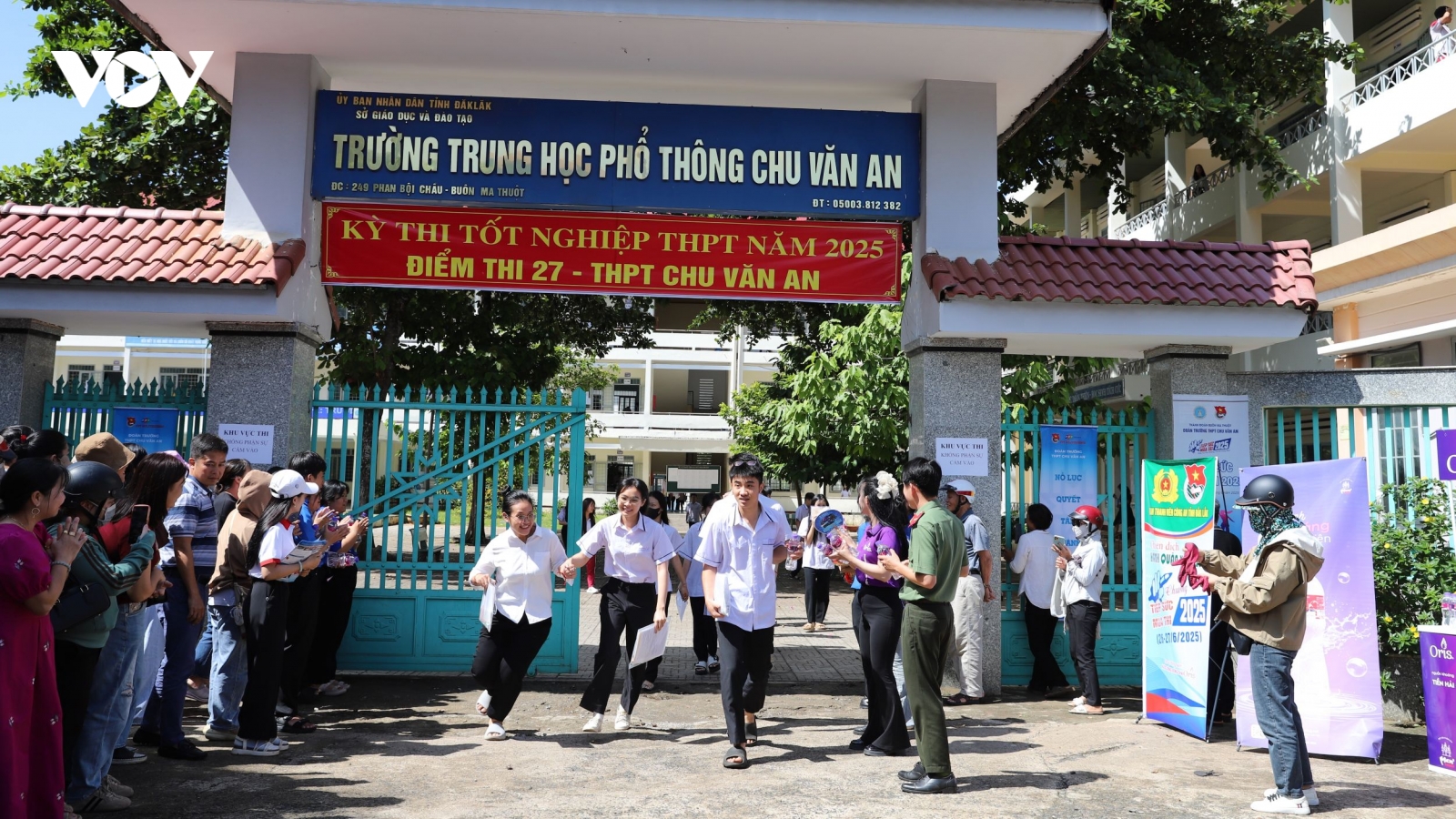 Kỳ thi tốt nghiệp THPT 2025 kết thúc an toàn, nghiêm túc