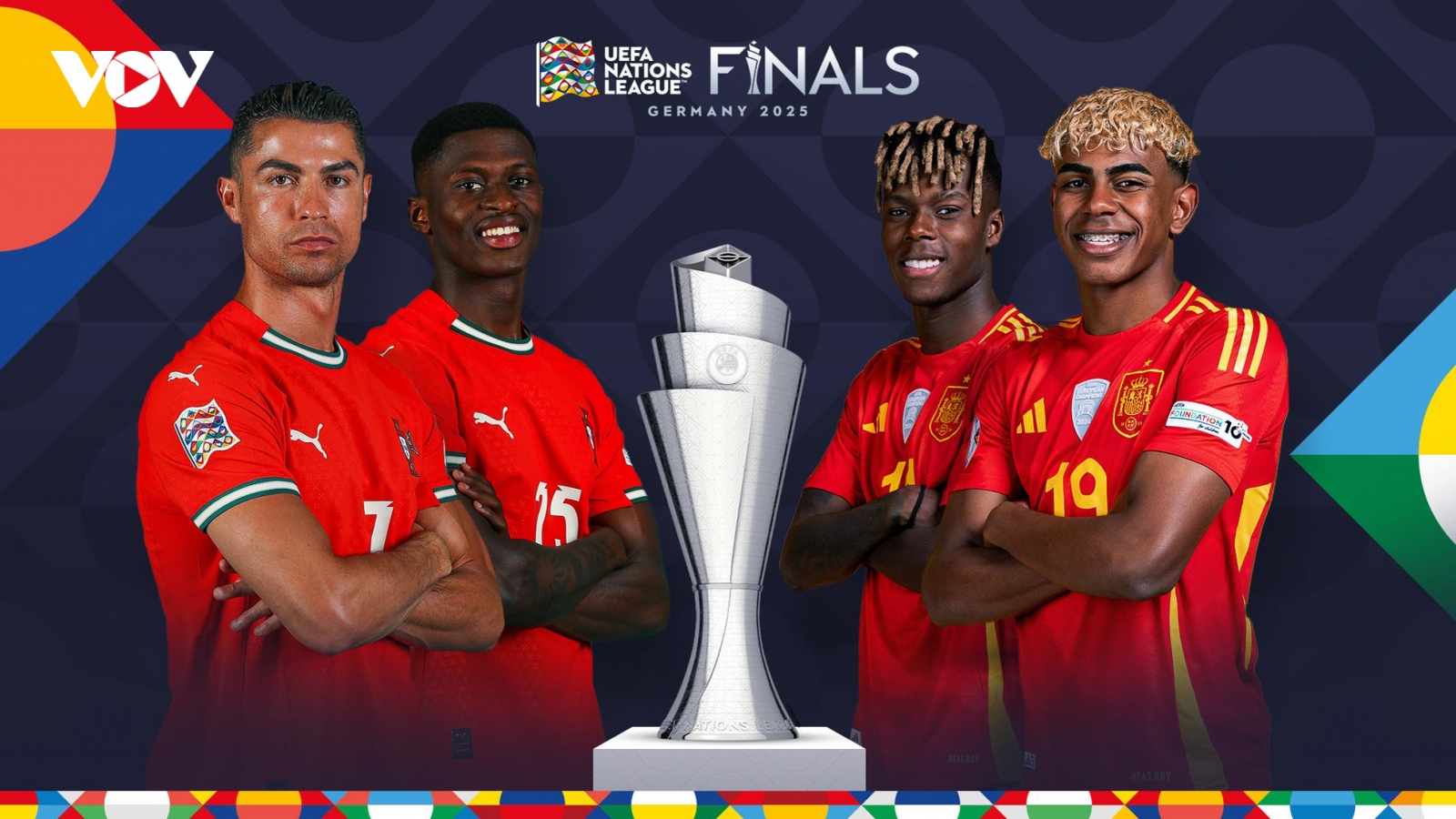 Lịch thi đấu chung kết Nations League 2024/2025: ĐT Bồ Đào Nha đấu ĐT Tây Ban Nha khi nào?