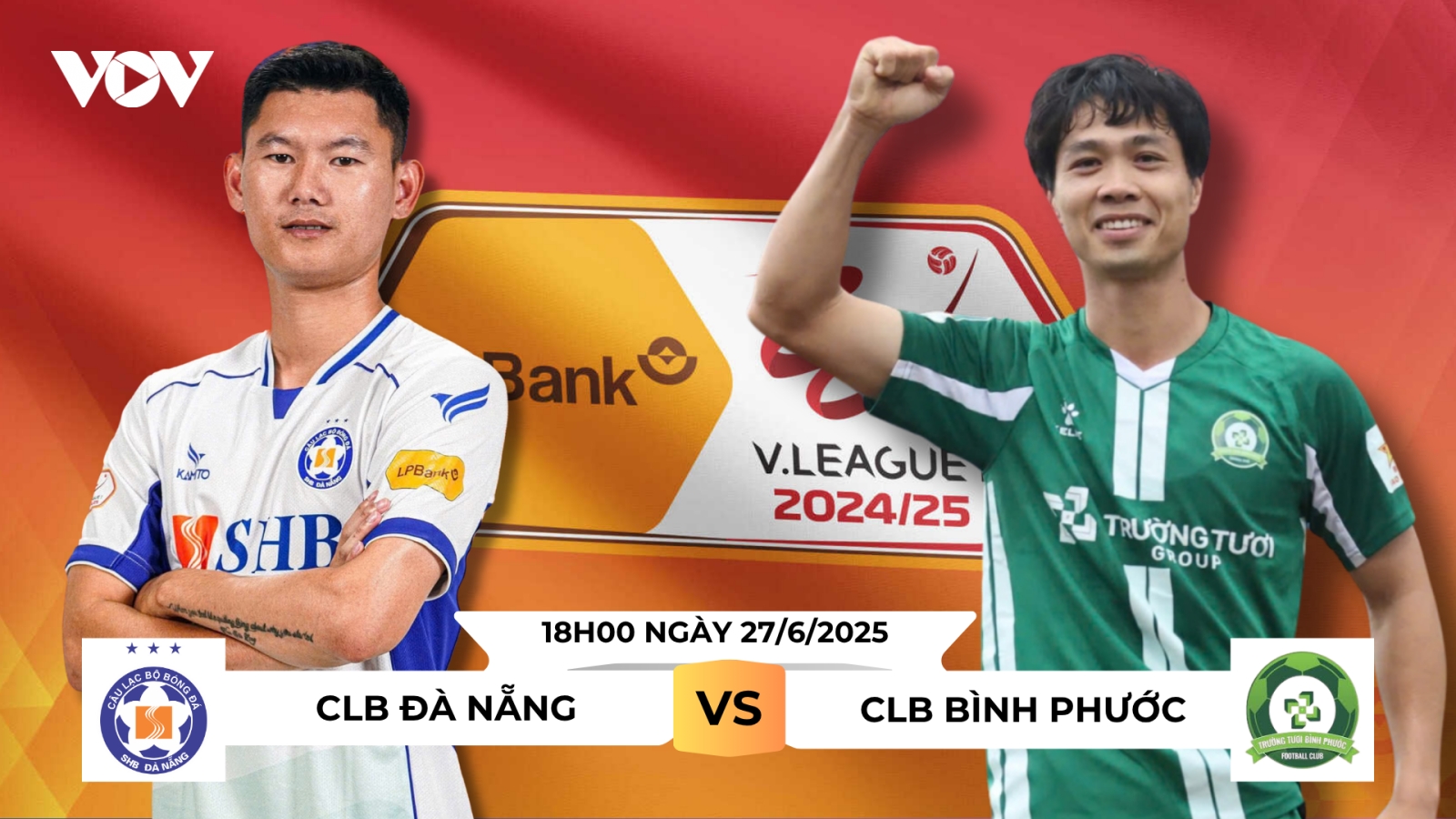 Lịch thi đấu và trực tiếp trận play-off V-League giữa Đà Nẵng – Bình Phước