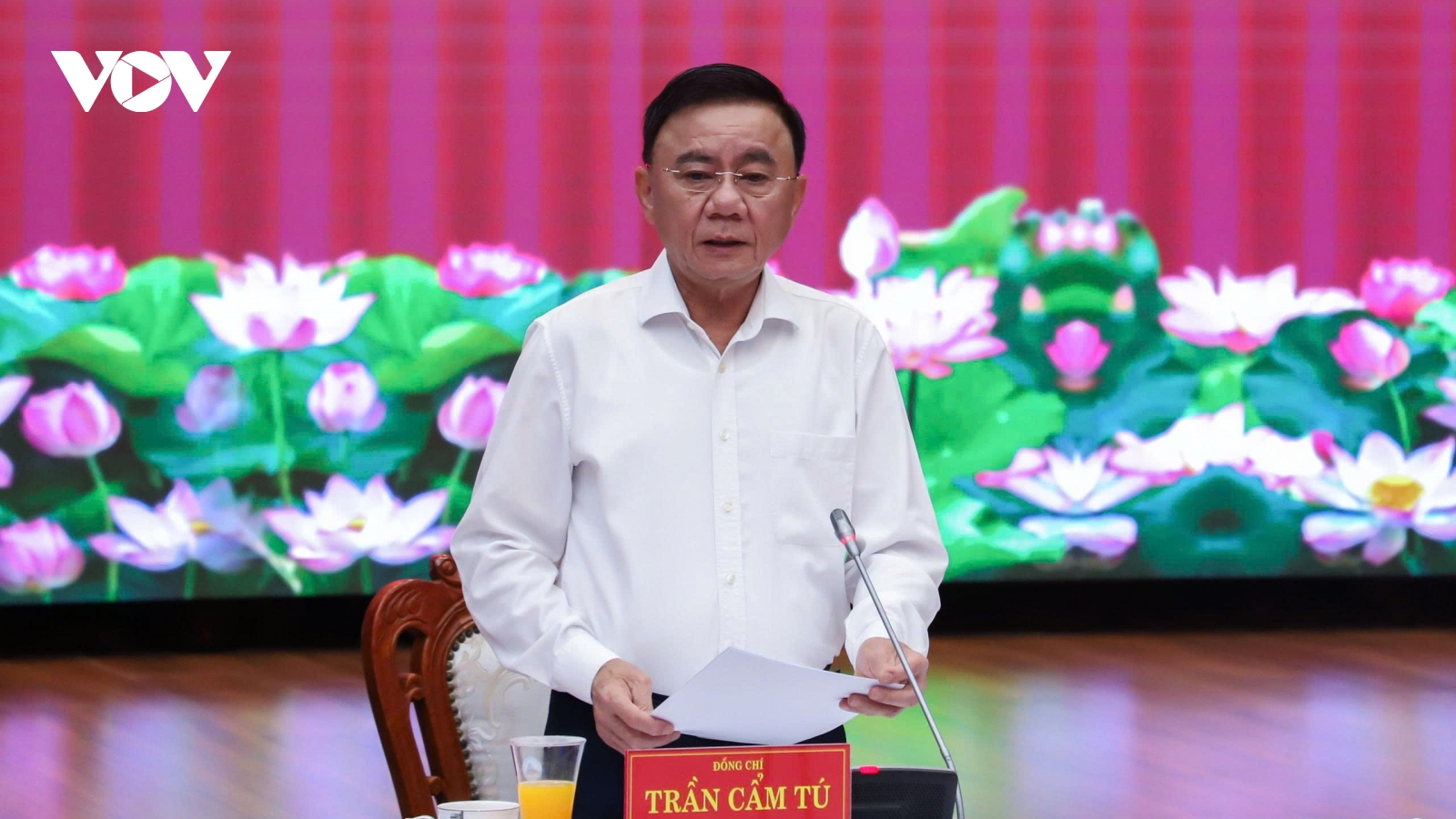 Ông Trần Cẩm Tú: Không được can thiệp vào công tác cán bộ