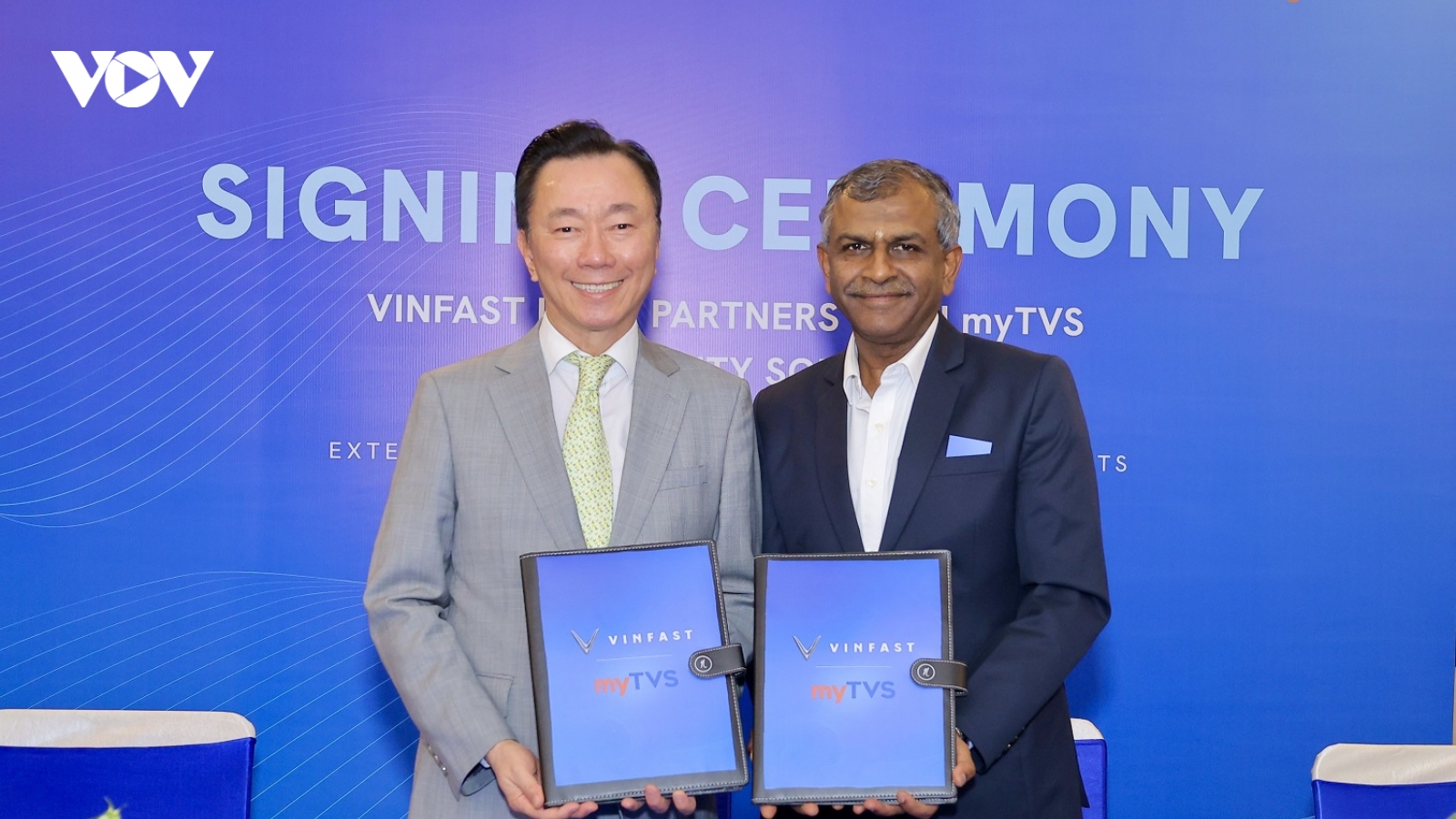 VinFast ký kết hợp tác với myTVS nhằm phát triển mạng lưới dịch vụ hậu mãi ở Ấn Độ