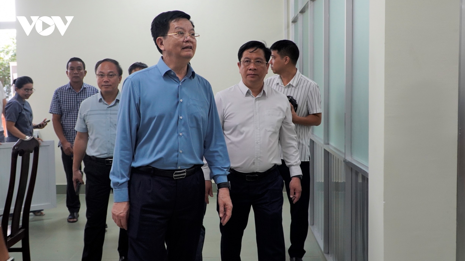 Phó Thủ tướng Mai Văn Chính kiểm tra mô hình chính quyền 2 cấp tại Kiên Giang