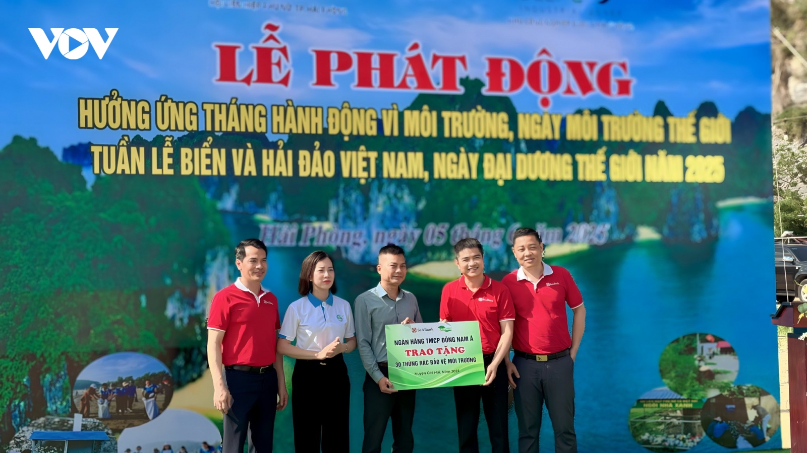 Cán bộ nhân viên SeABank chung tay làm sạch 11 bãi biển vì môi trường xanh