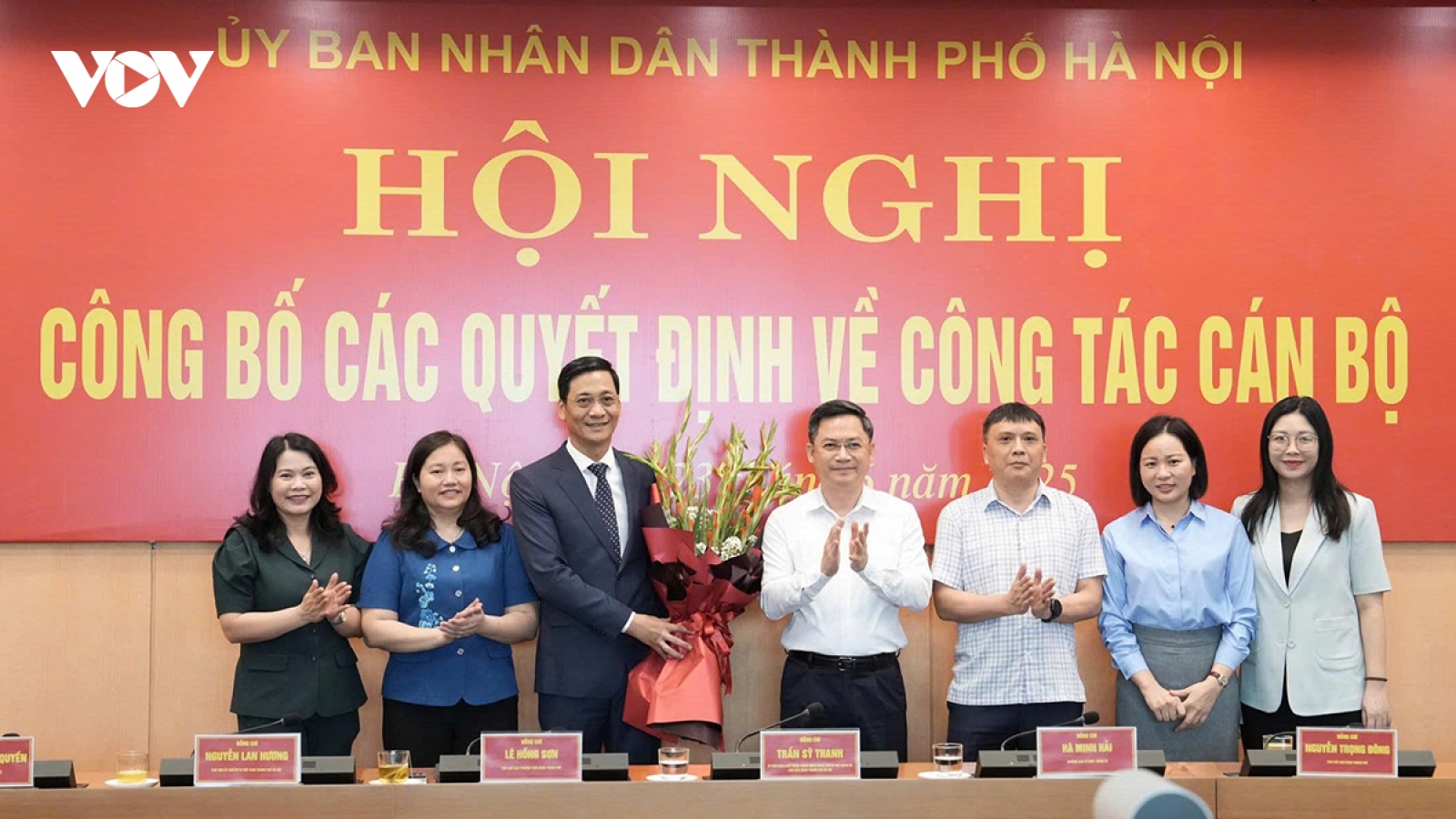 Bổ nhiệm Chánh Văn phòng UBND thành phố Hà Nội