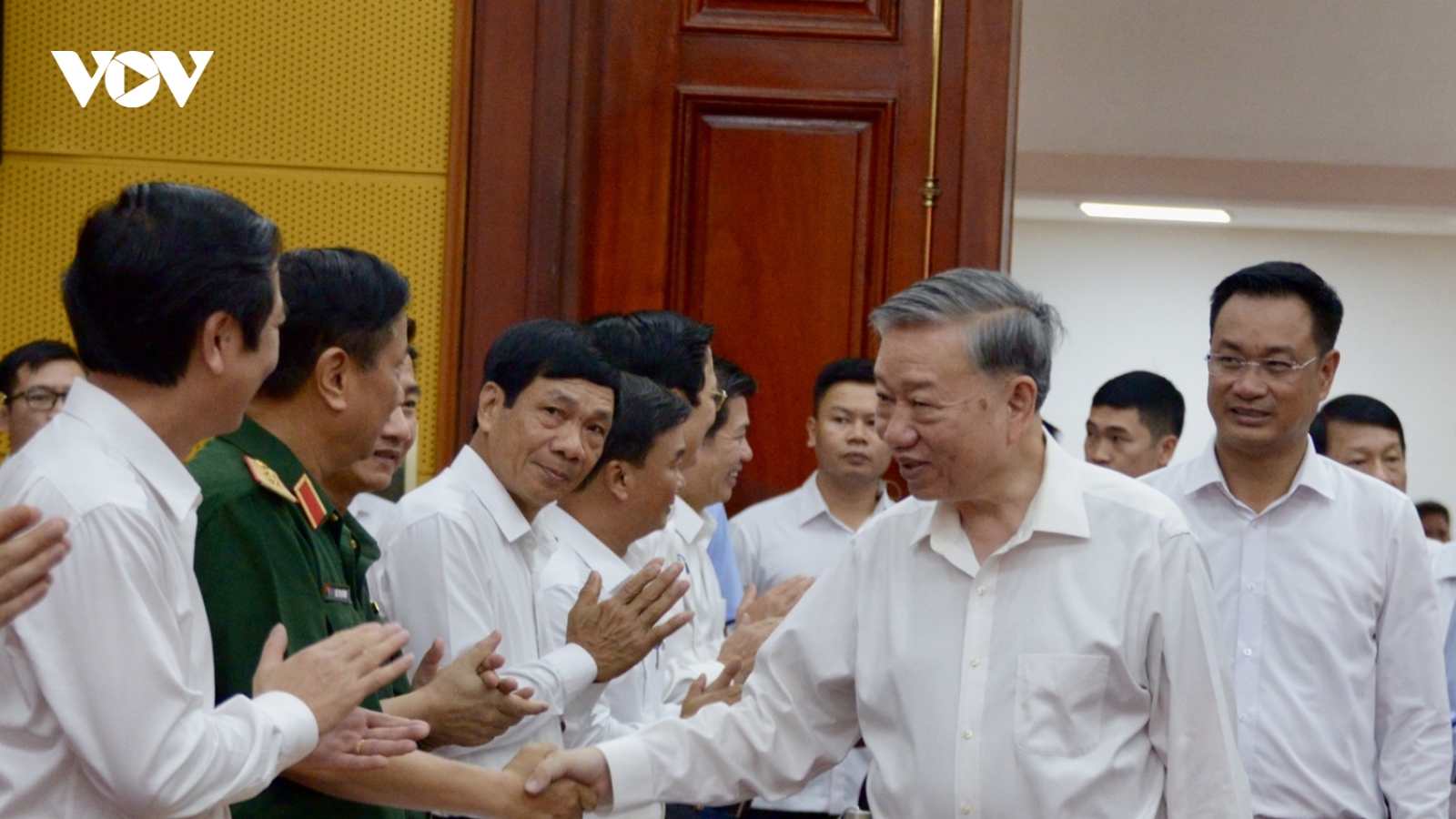 Tổng Bí thư làm việc với Ban Thường vụ Tỉnh ủy Quảng Bình, Quảng Trị