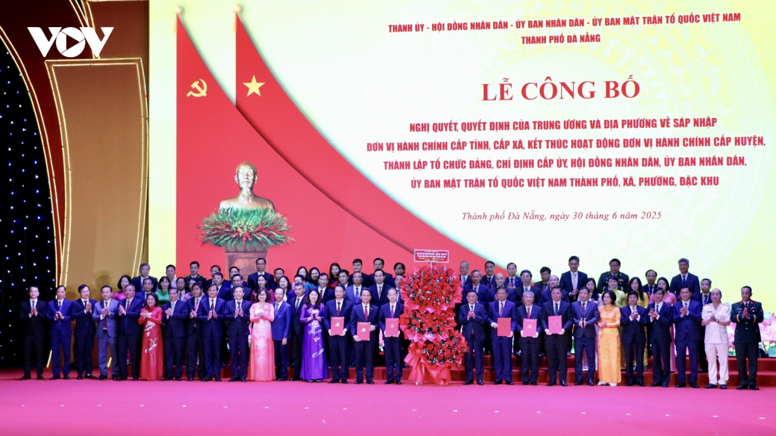 Danh sách 74 thành viên Ban Chấp hành Đảng bộ TP Đà Nẵng từ ngày 1/7/2025