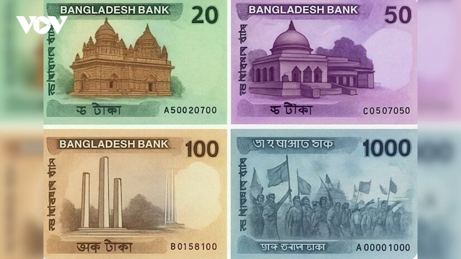 Bangladesh phát hành đồng tiền mới