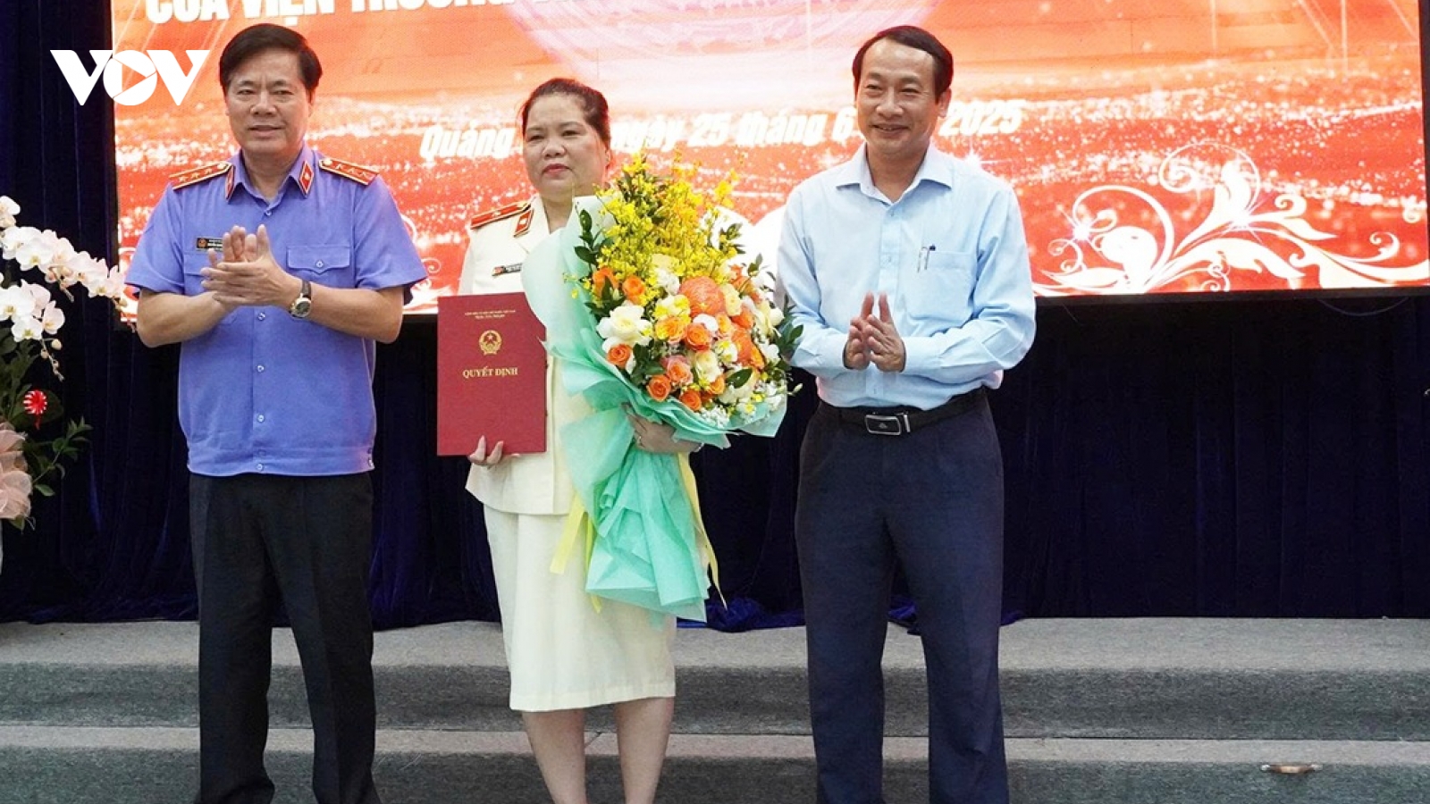 Viện KSND tối cao công bố quyết định bổ nhiệm cán bộ tại Quảng Ngãi
