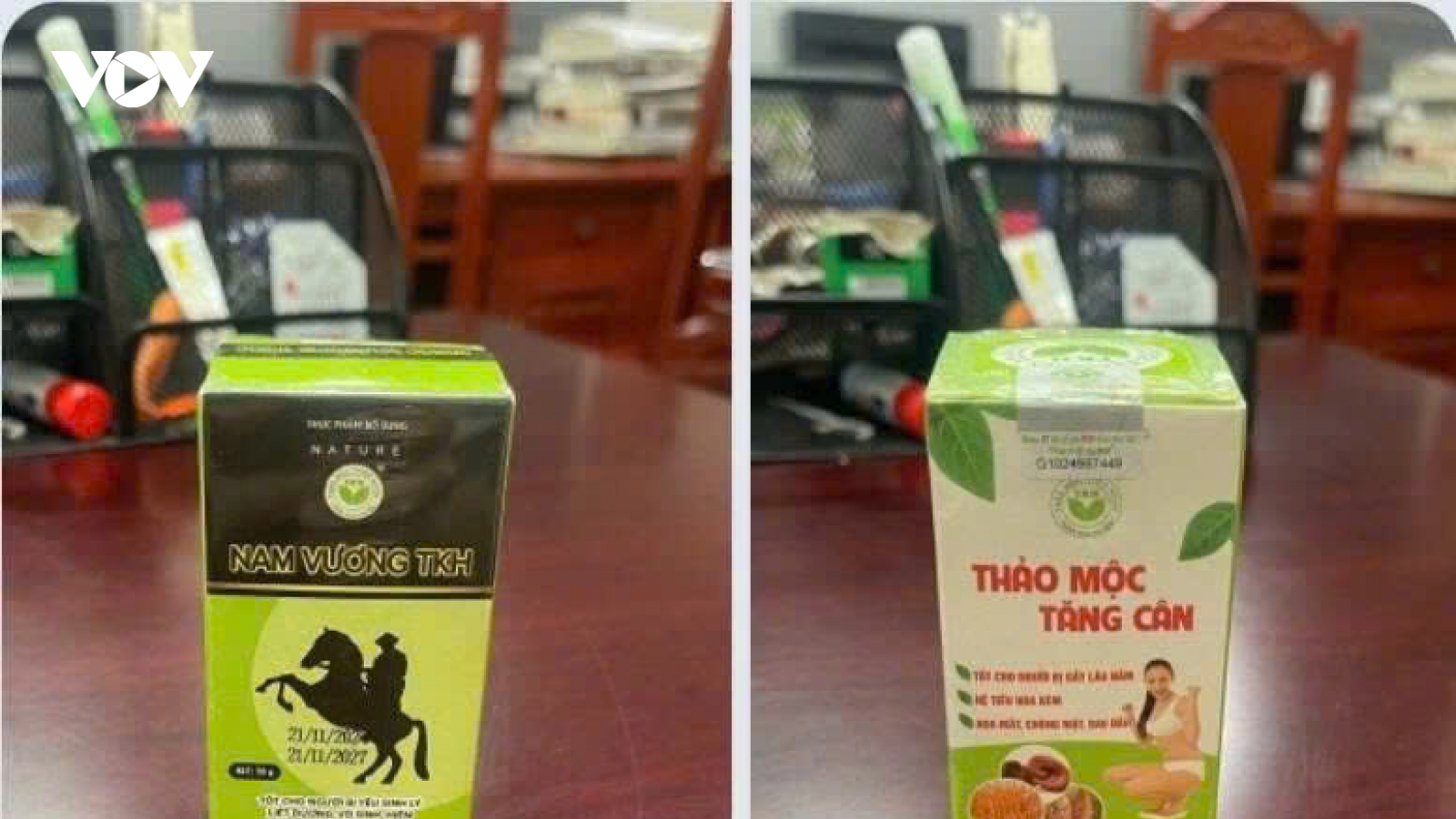 Triệt phá đường dây sản xuất 12 loại thực phẩm chức năng giả tại Thanh Hóa