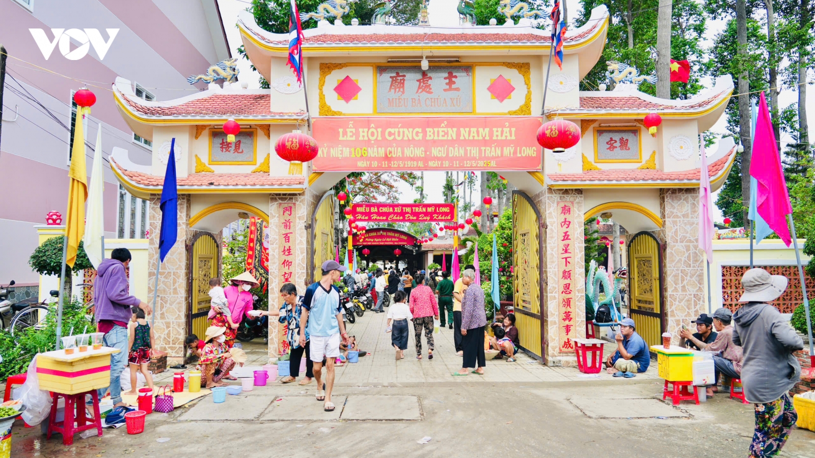 Lễ hội Cúng biển Nam Hải ở Trà Vinh lan tỏa bản sắc ven biển Nam Bộ
