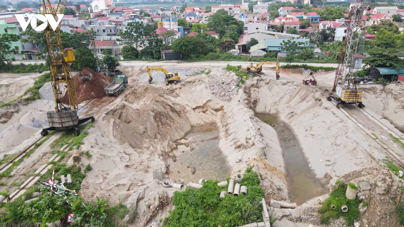 Doanh nghiệp xây dựng Bắc Ninh “chết đứng” vì thiếu cát