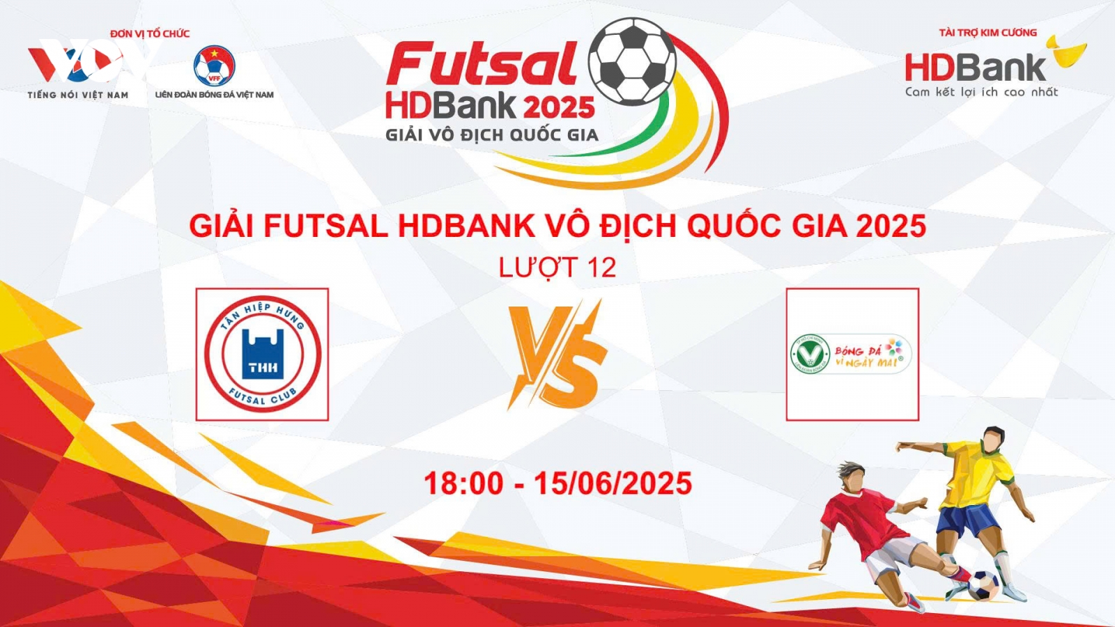 Trực tiếp Tân Hiệp Hưng - Trẻ TP.HCM tại Giải Futsal HDBank VĐQG 2025