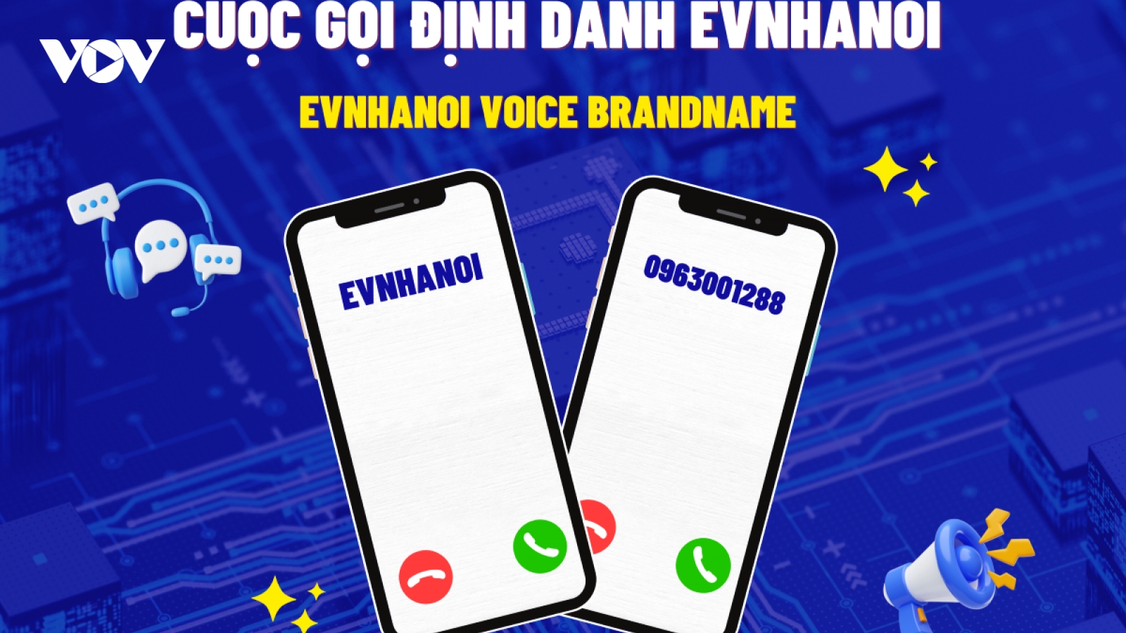 EVNHANOI bảo vệ khách hàng bằng giải pháp hiển thị cuộc gọi định danh