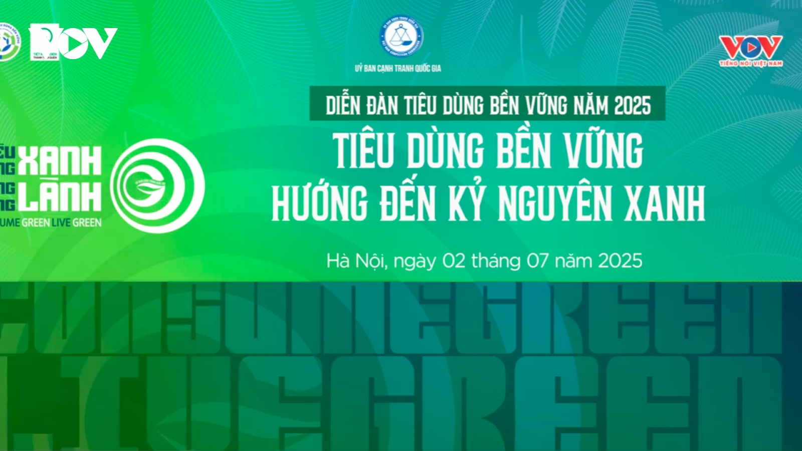 Diễn đàn “Tiêu dùng bền vững hướng đến Kỷ nguyên xanh”