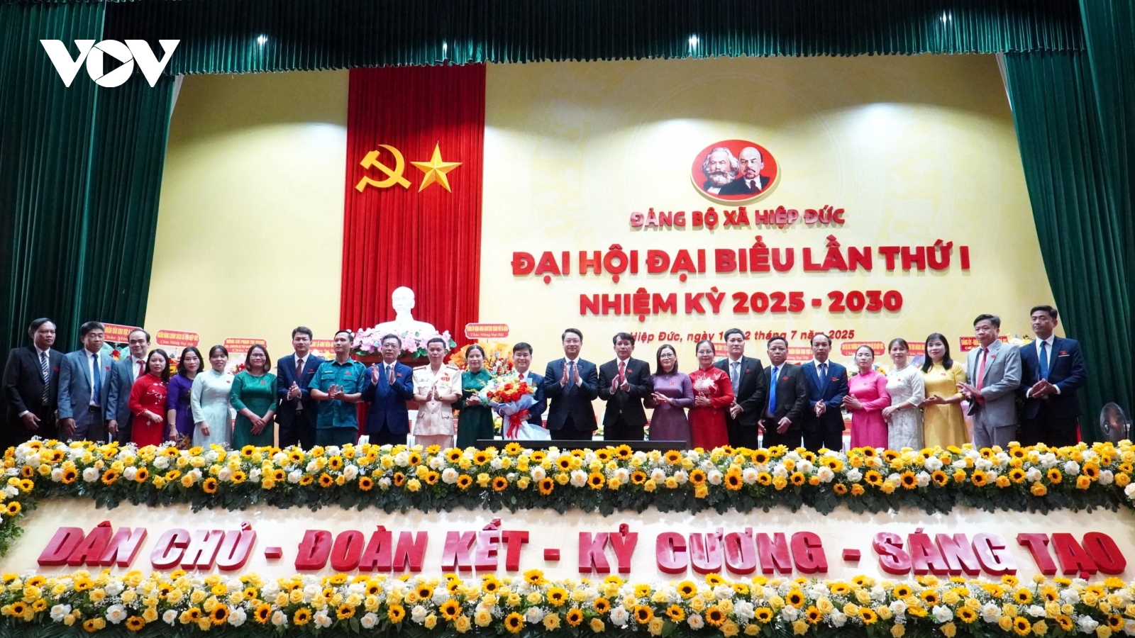 Xã mới ở Đà Nẵng tổ chức đại hội, đặt mục tiêu đạt chuẩn nông thôn mới nâng cao