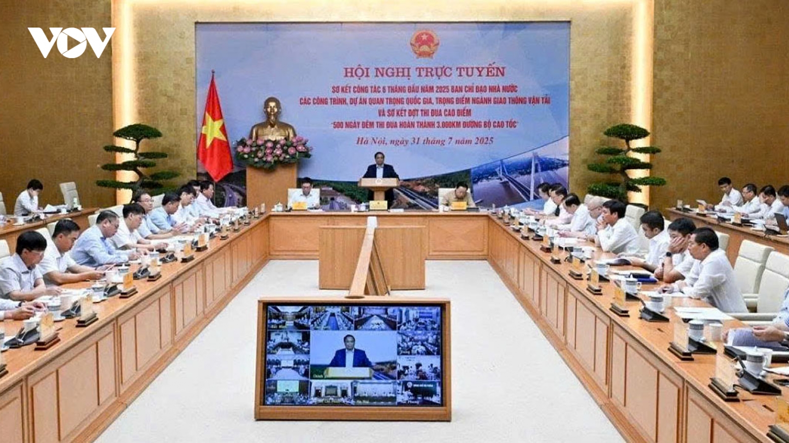 PM urges completion of 3,000 km of expressways by the end of 2025