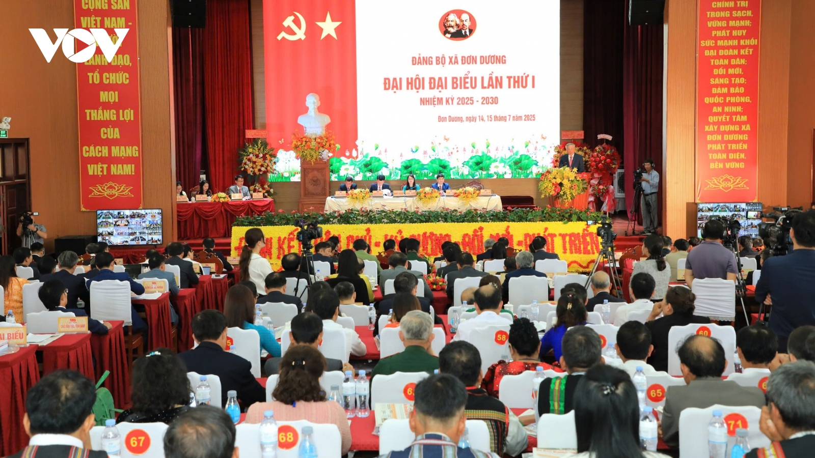 Toàn bộ 124 xã, phường, đặc khu của Lâm Đồng hoàn thành tổ chức đại hội Đảng