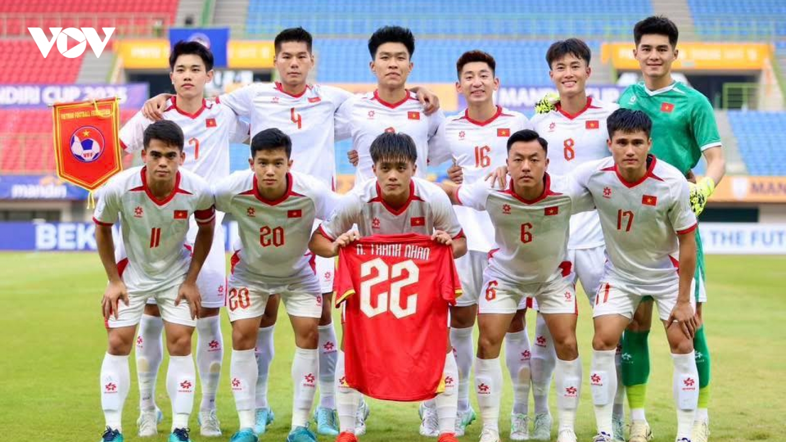 U23 Việt Nam có hành động ý nghĩa sau trận thắng U23 Lào