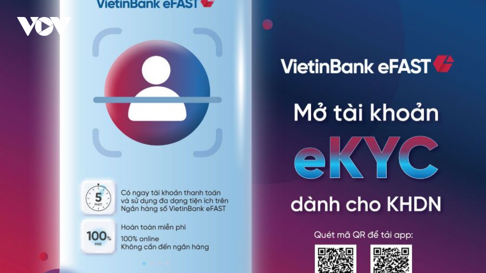 Mở tài khoản doanh nghiệp online với VietinBank eFAST