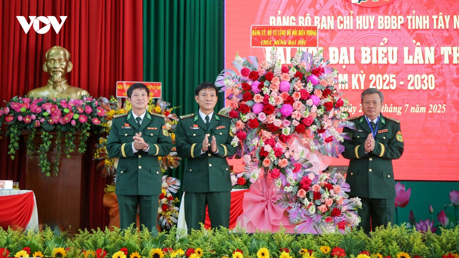 Bộ đội Biên phòng tỉnh Tây Ninh có tân Bí thư, Phó Bí thư Đảng ủy