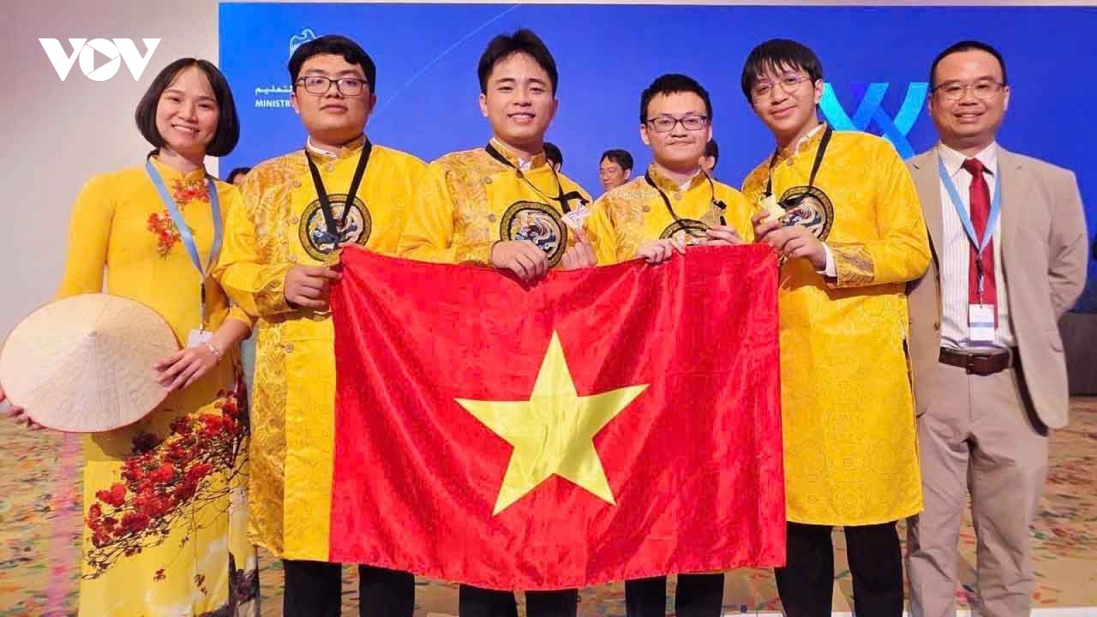 Lần đầu tiên Việt Nam giành 4 Huy chương Vàng Olympic Hóa học Quốc tế
