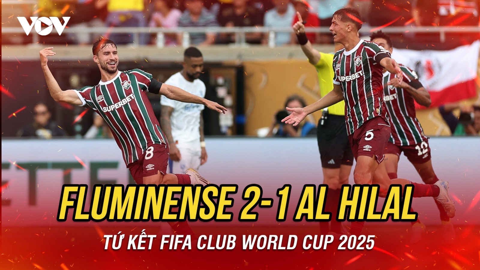 Kết quả FIFA Club World Cup hôm nay 5/7: Đại diện bóng đá Brazil vào bán kết