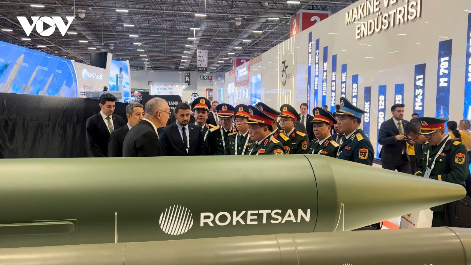 Việt Nam dự triển lãm công nghiệp quốc phòng Thổ Nhĩ Kỳ 2025