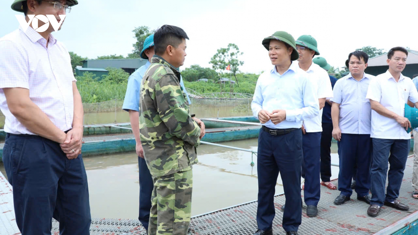 Di dời các hộ nuôi trồng thủy sản ở Bắc Ninh để đảm bảo an toàn tính mạng