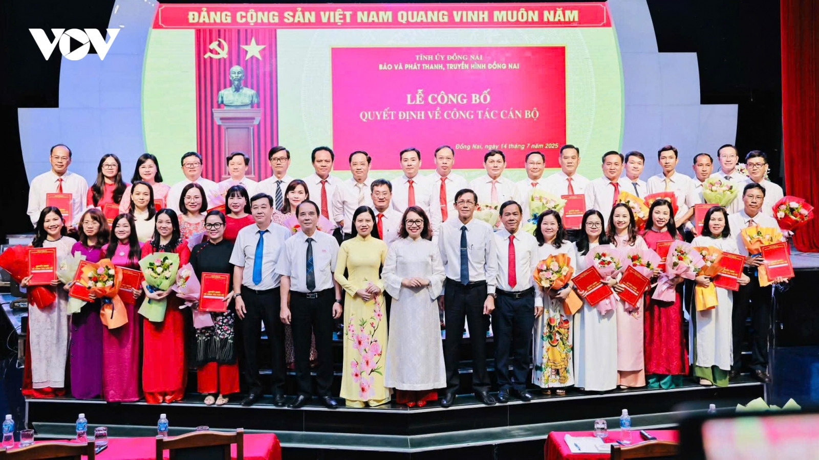 Đồng Nai kiện toàn nhân sự cơ quan báo chí sau hợp nhất