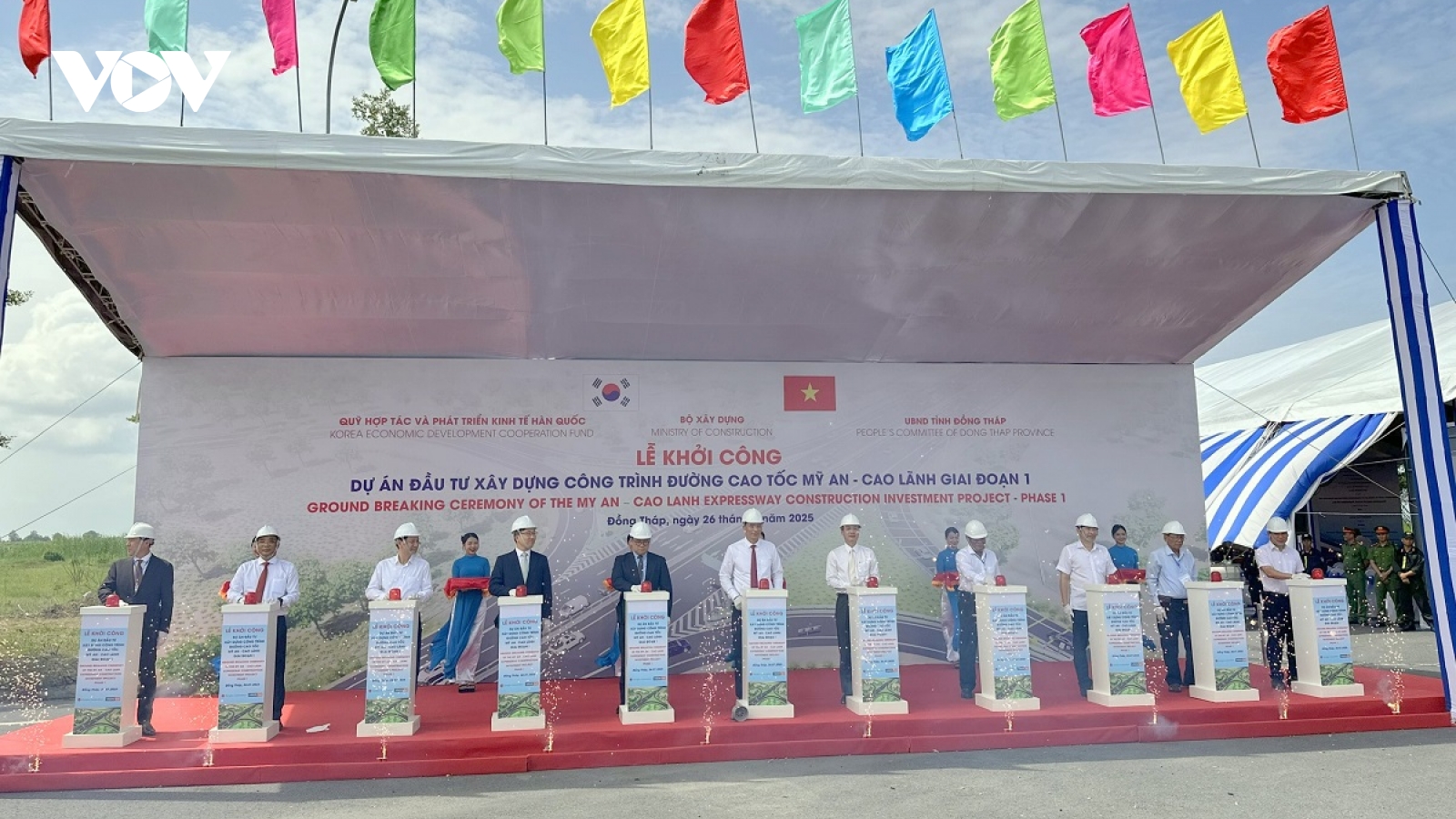 Cao tốc Mỹ An - Cao Lãnh kết nối hạ tầng giao thông vùng Đồng bằng sông Cửu Long