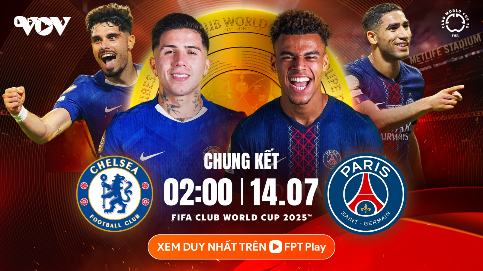 Nhận định Chelsea vs PSG: Danh hiệu Club World Cup thuộc về ai?