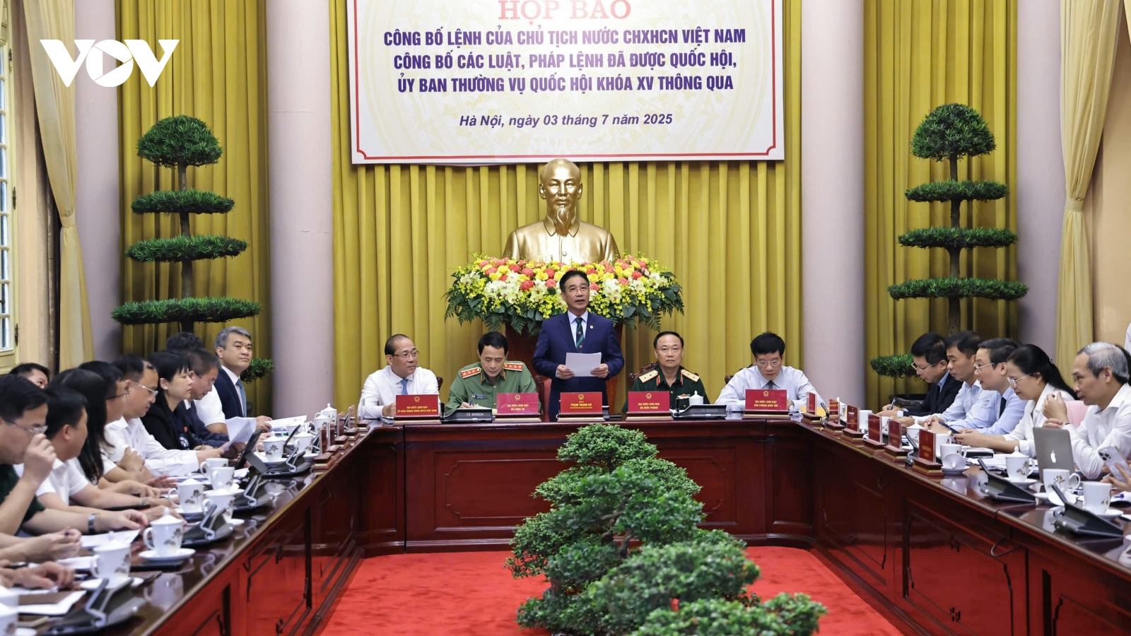 Công bố Lệnh của Chủ tịch nước về các luật, pháp lệnh vừa được Quốc hội thông qua