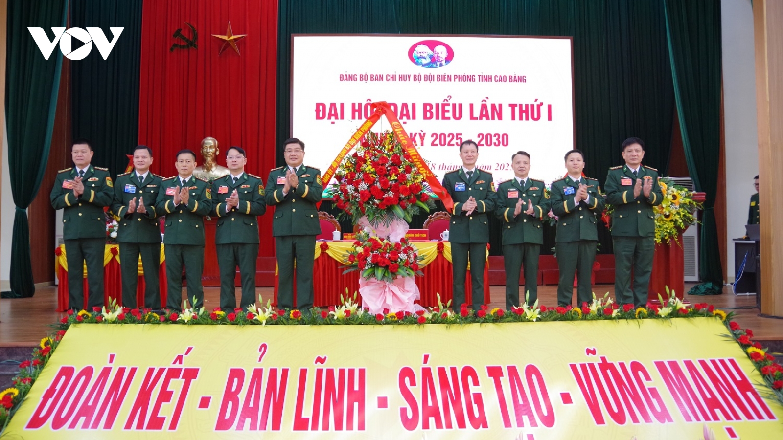 Đảng bộ Bộ đội Biên phòng Cao Bằng: “Đoàn kết - Bản lĩnh - Sáng tạo - Vững mạnh”