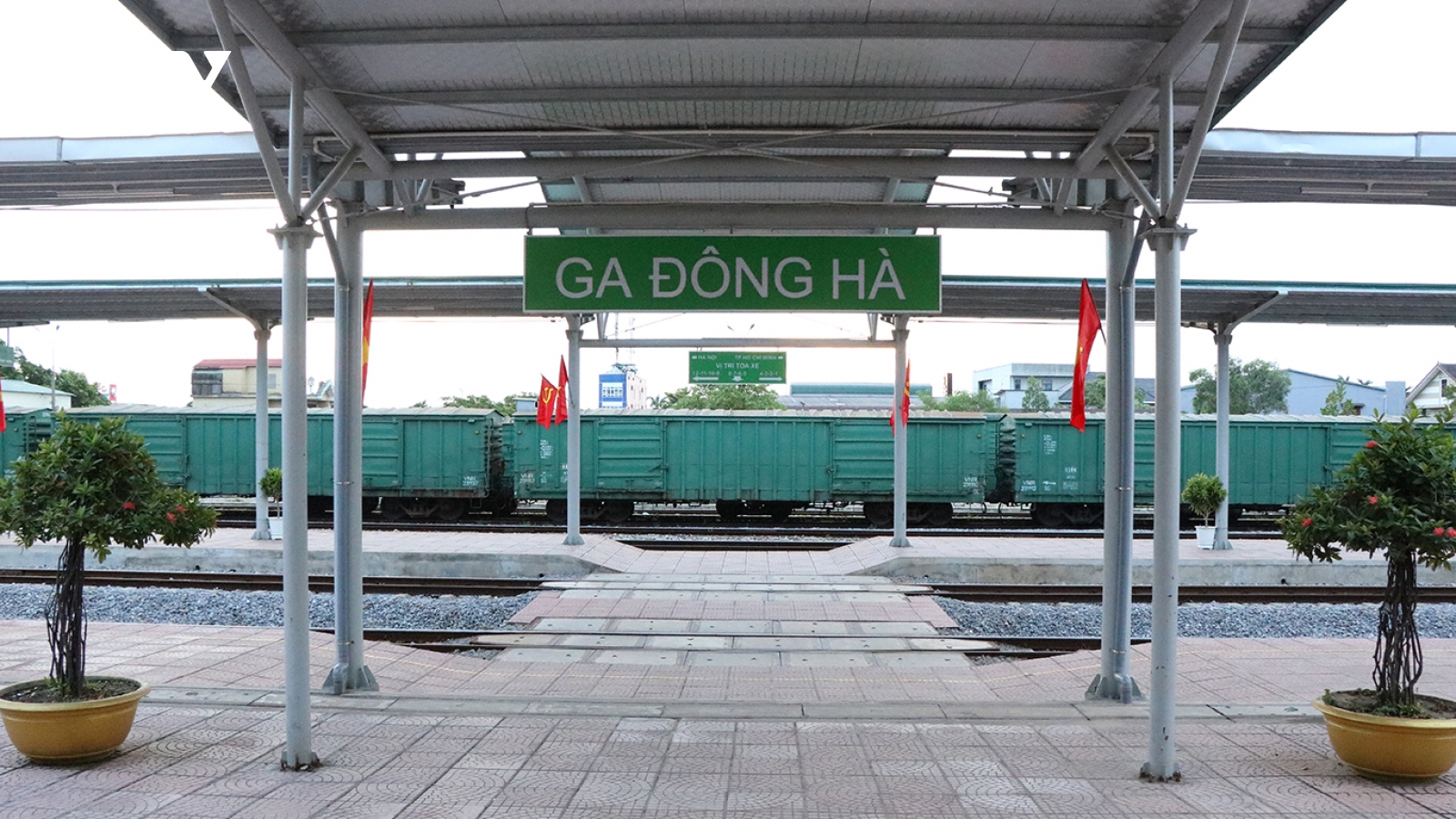 Tạm hoãn chạy tàu tuyến Đông Hà-Đồng Hới, tỉnh Quảng Trị