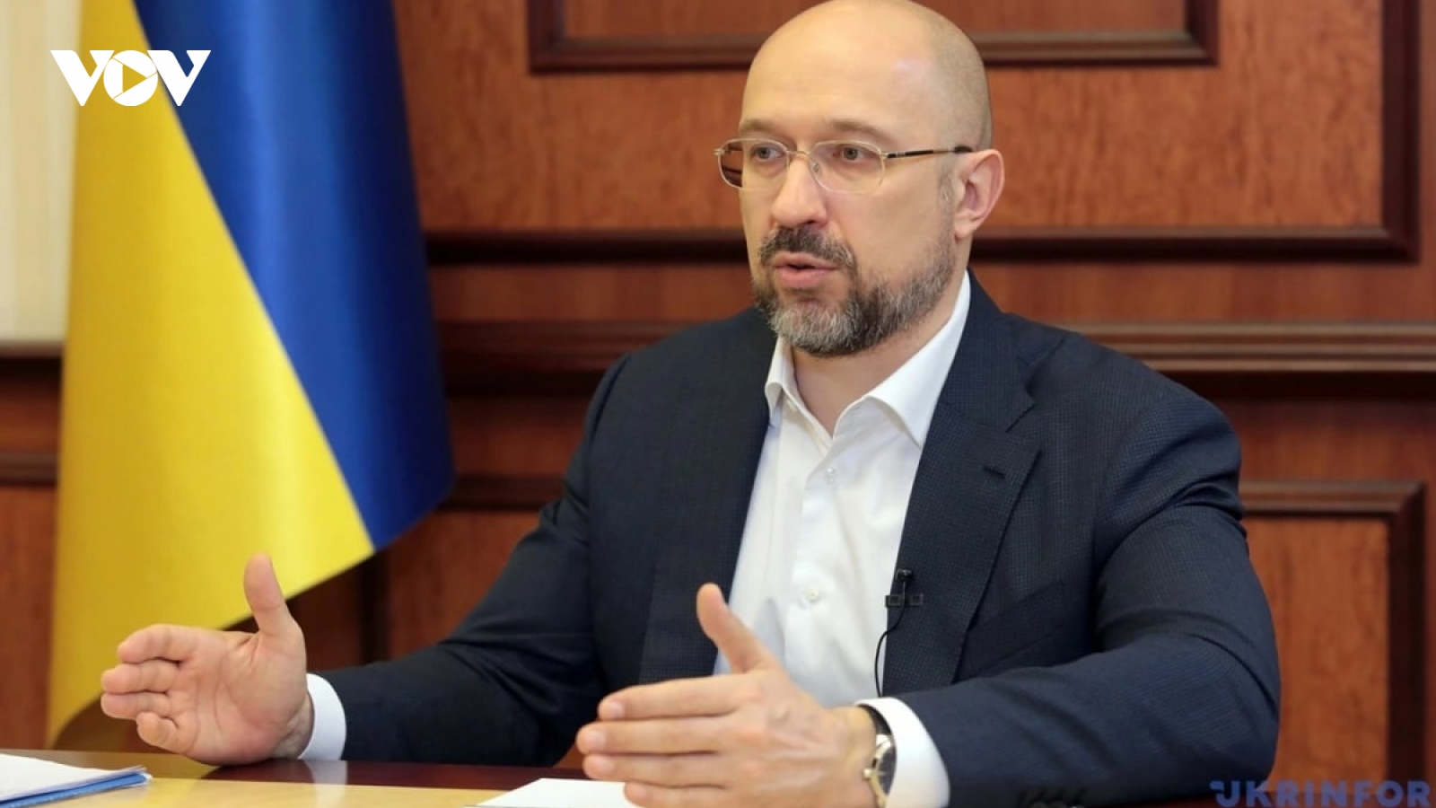 Quốc hội Ukraine bãi nhiệm Thủ tướng Denys Shmyhal