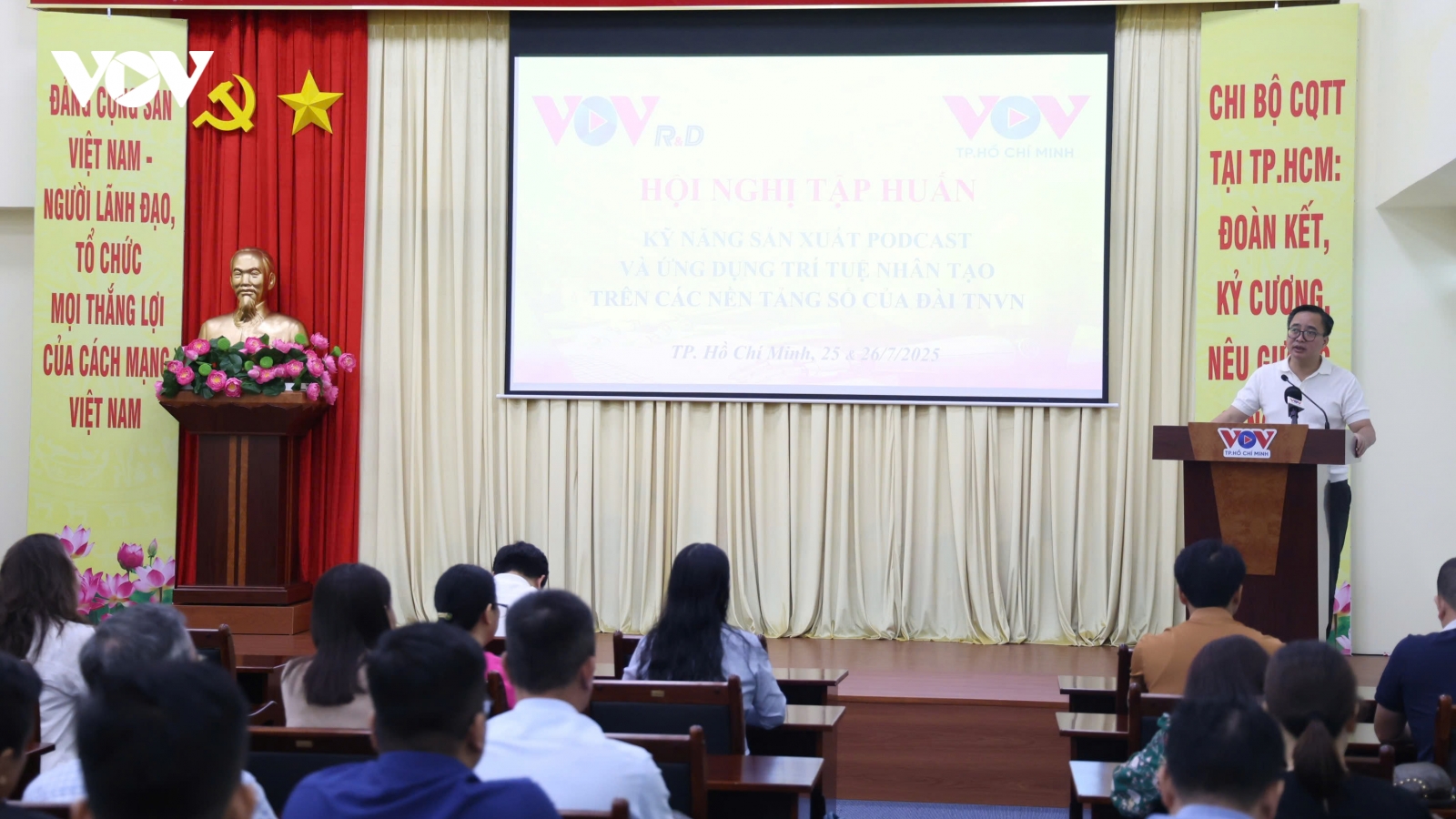 VOV định hướng trở thành nhà sản xuất podcast lớn, chất lượng nhất Việt Nam