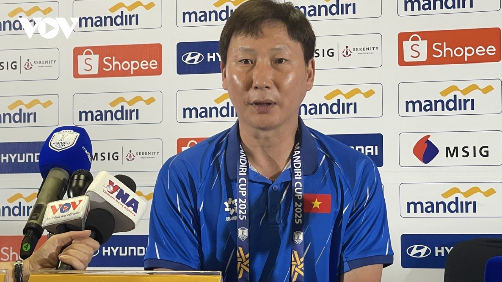 HLV Kim Sang Sik: "U23 Việt Nam đặt tinh thần cao nhất để giành chiến thắng"