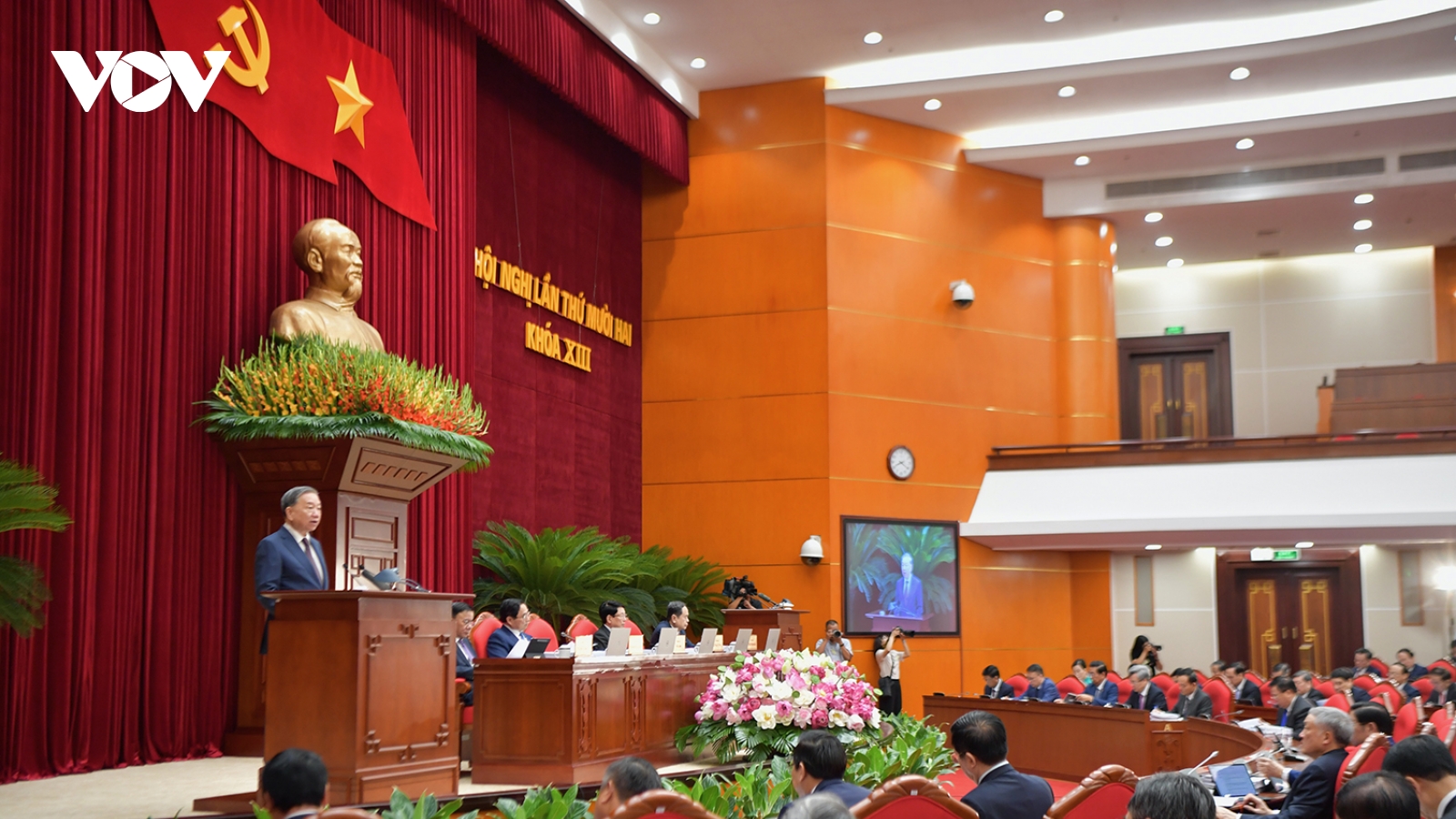 Khai mạc Hội nghị 12 Ban chấp hành Trung ương Đảng khoá XIII