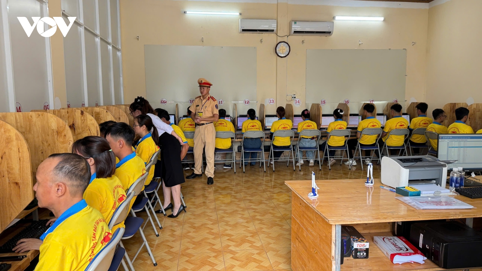 Hơn 3 tháng, công an Đắk Lắk sát hạch cho hơn 11.700 học viên lái xe ô tô