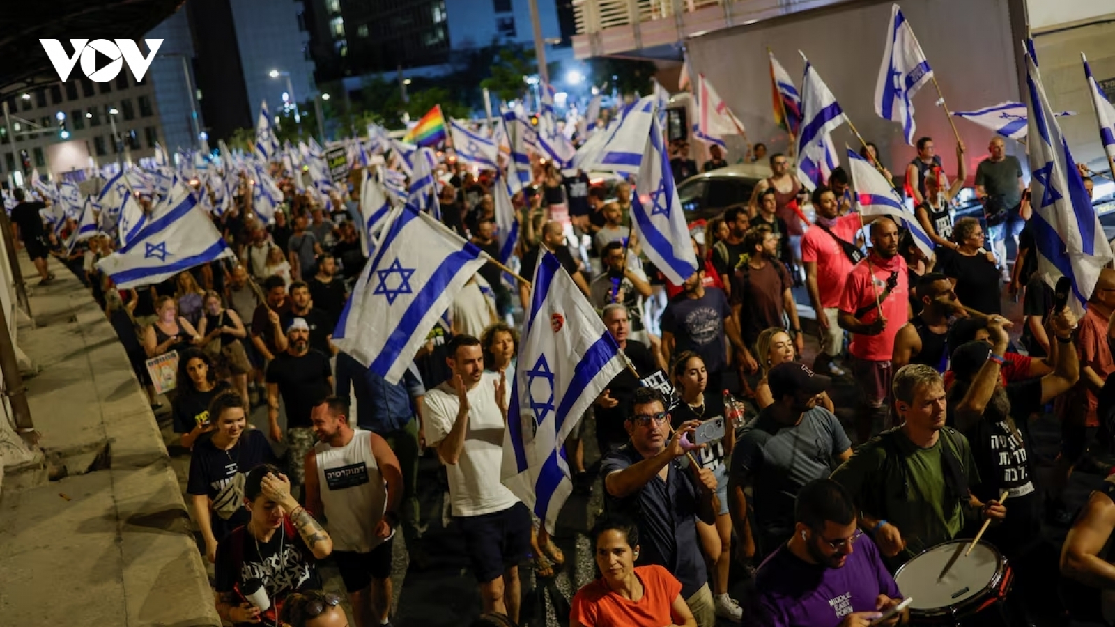 Người Israel tiếp tục biểu tình kêu gọi ngừng bắn ở Gaza