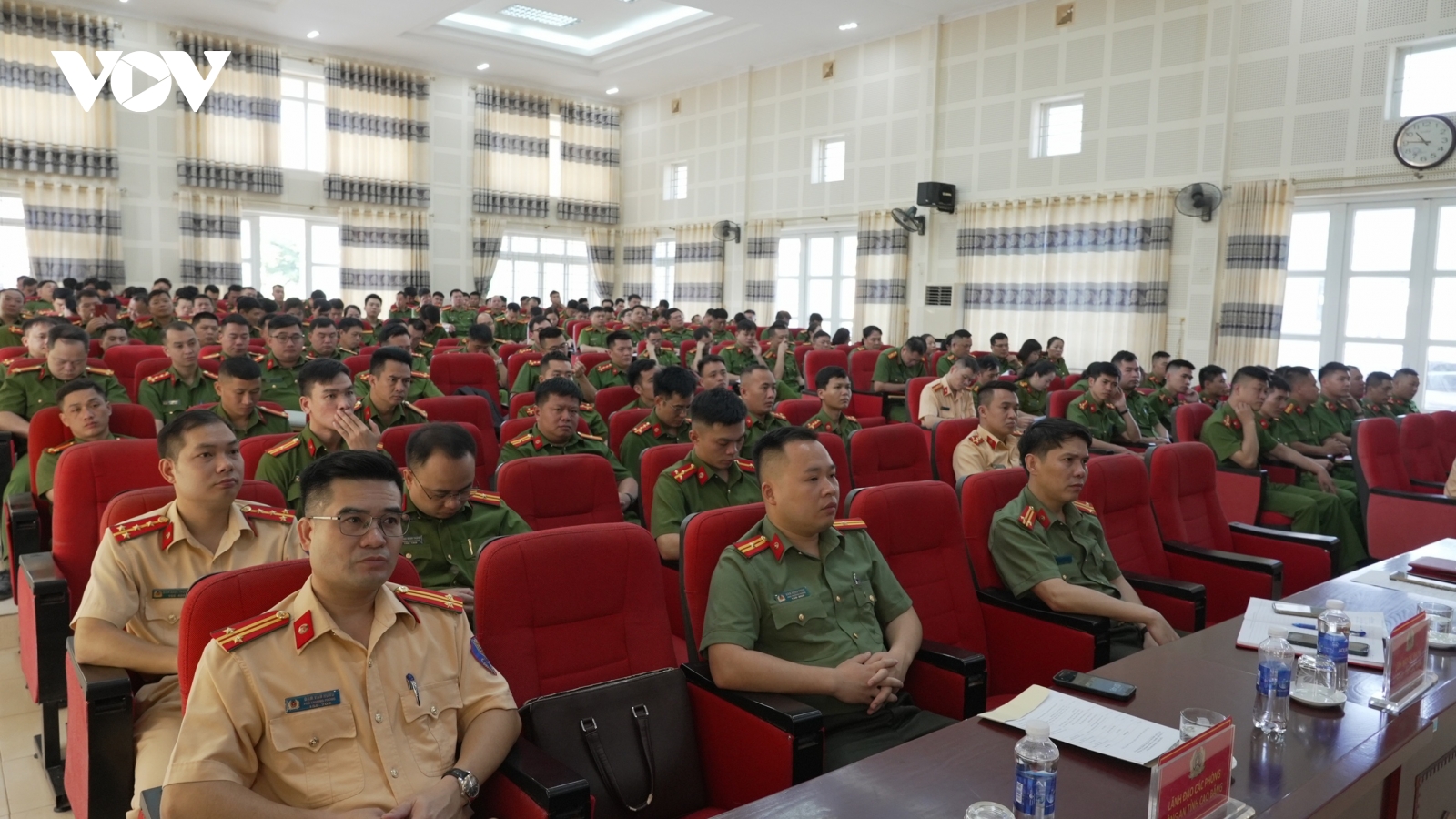 Cao Bằng tập huấn nghiệp vụ đăng ký xe, cấp đổi GPLX cho công an xã