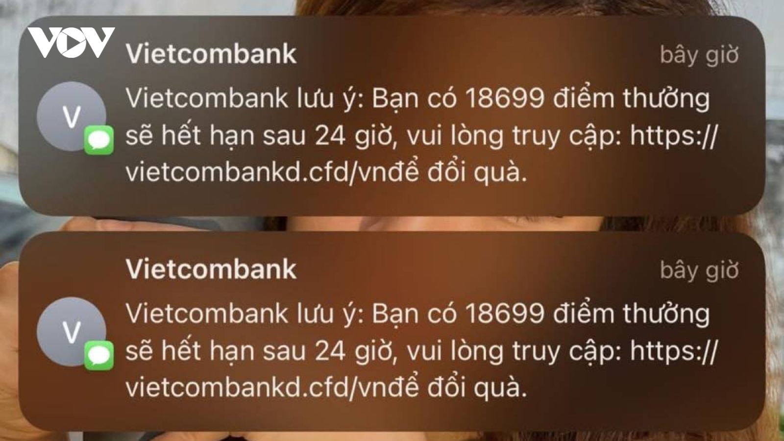 Lại xuất hiện tin nhắn giả mạo ngân hàng để lừa đảo