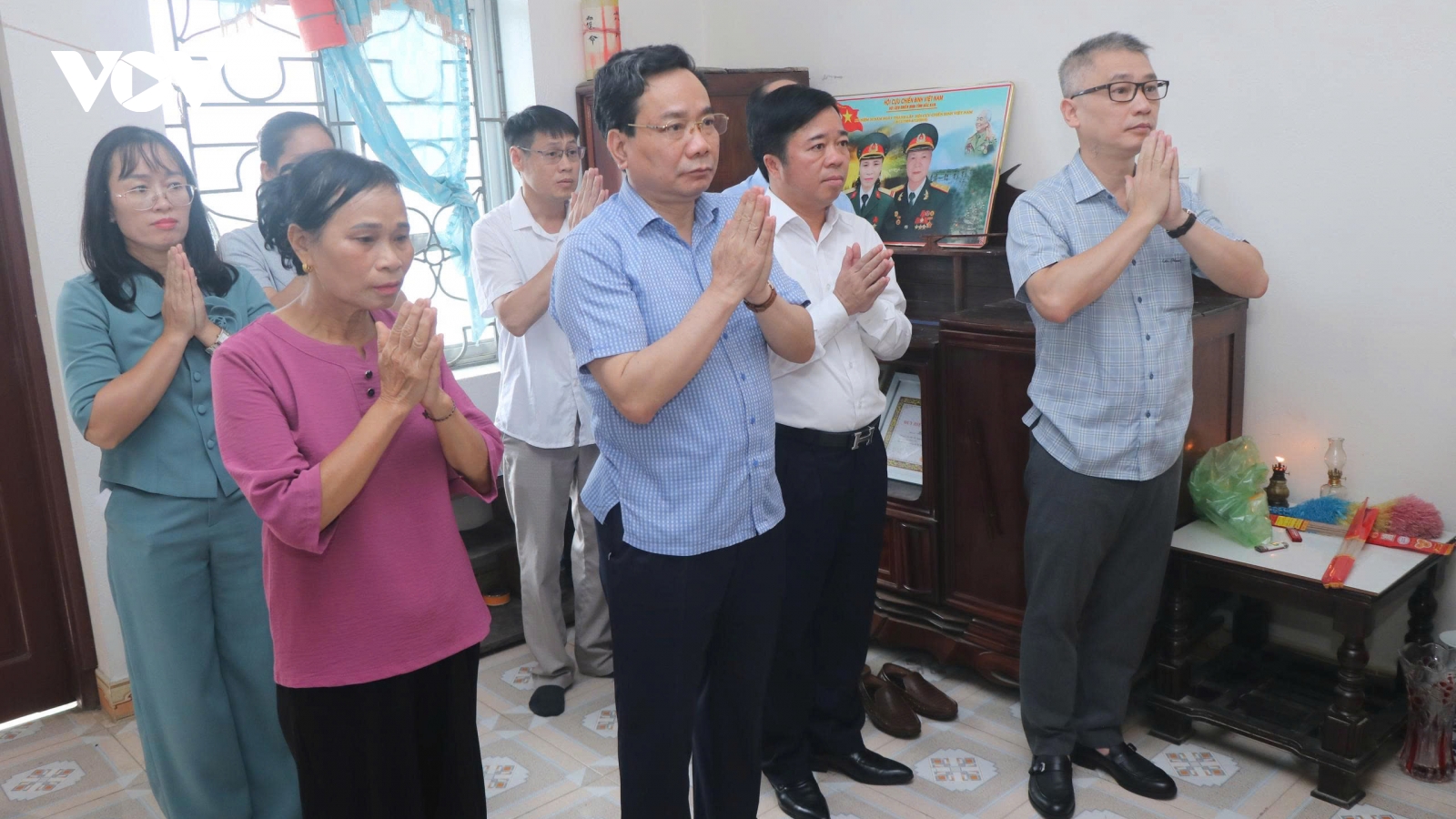 Phó Chủ nhiệm Ủy ban Kiểm tra TW thăm, tặng quà thân nhân liệt sĩ tại Thái Nguyên