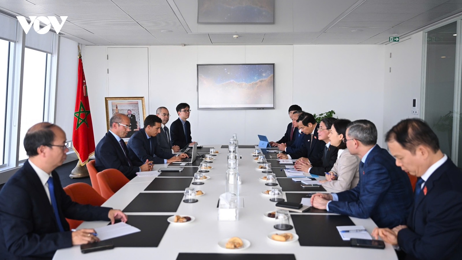 Phó Chủ tịch Quốc hội Nguyễn Đức Hải thăm Trung tâm tài chính Casablanca