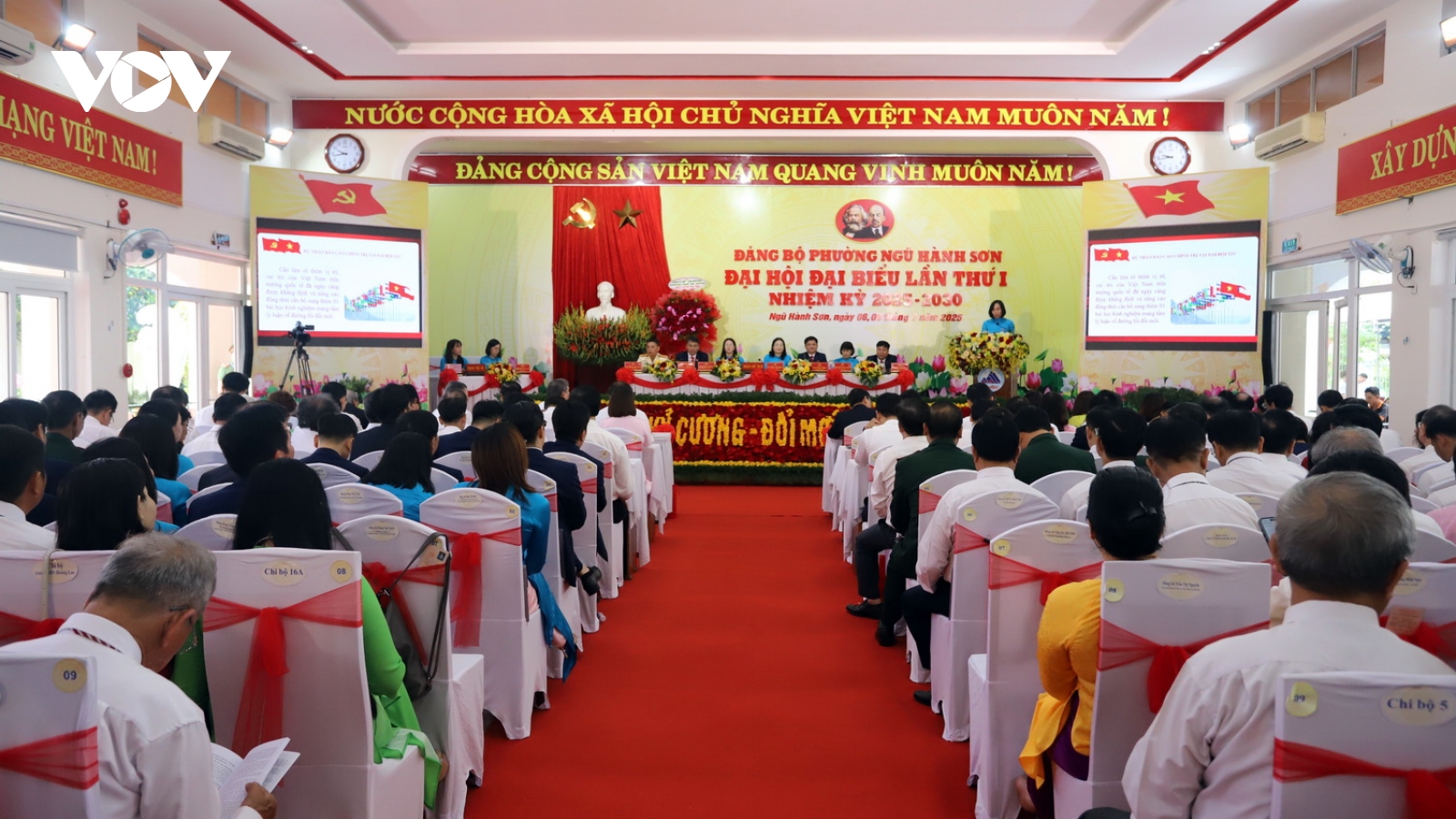 Phường đầu tiên của Đà Nẵng tổ chức đại hội điểm sau sáp nhập