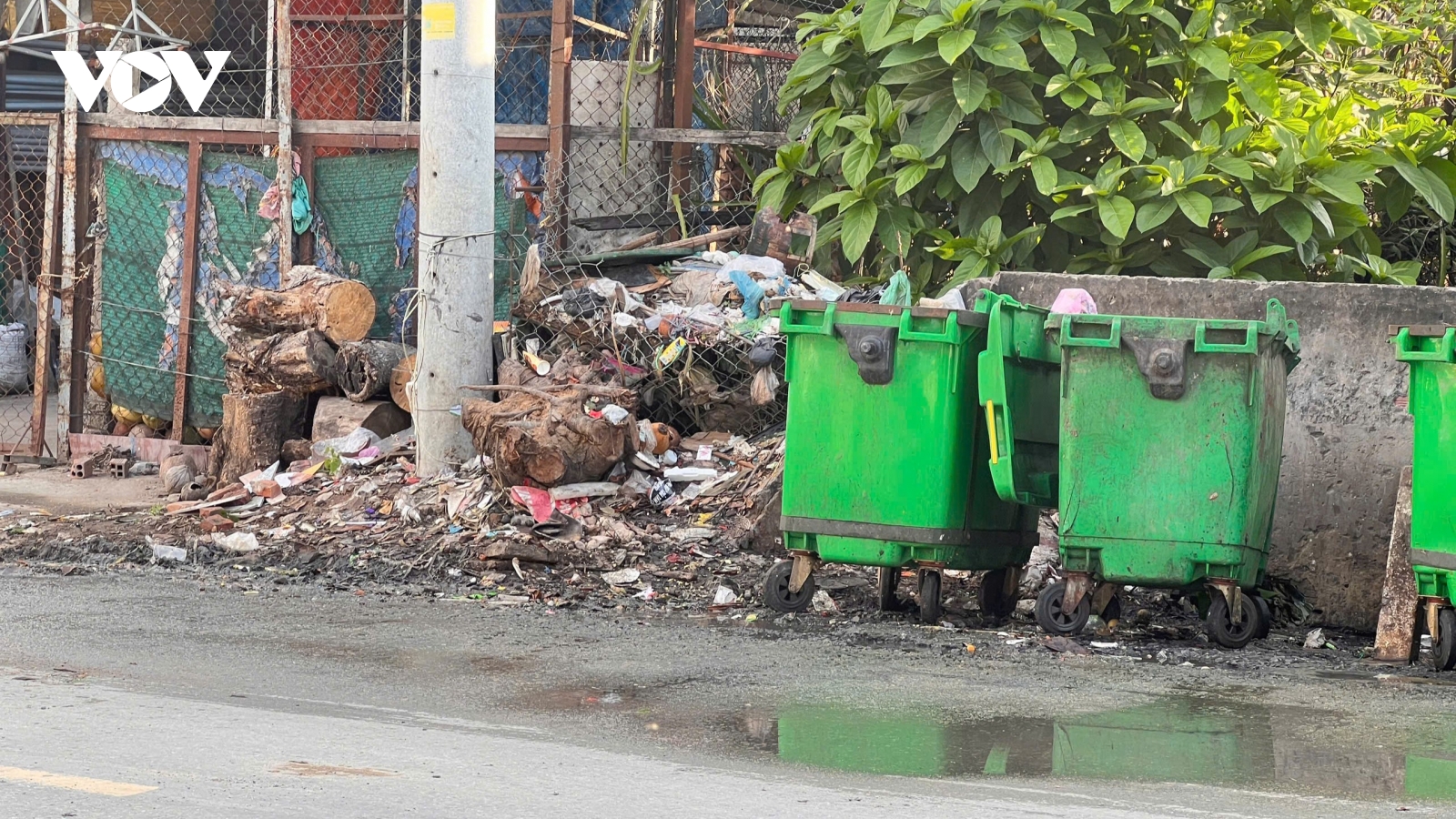 Xã Kim Sơn (Đồng Tháp) khắc phục “bãi rác” lộ thiên sau khi VOV phản ánh